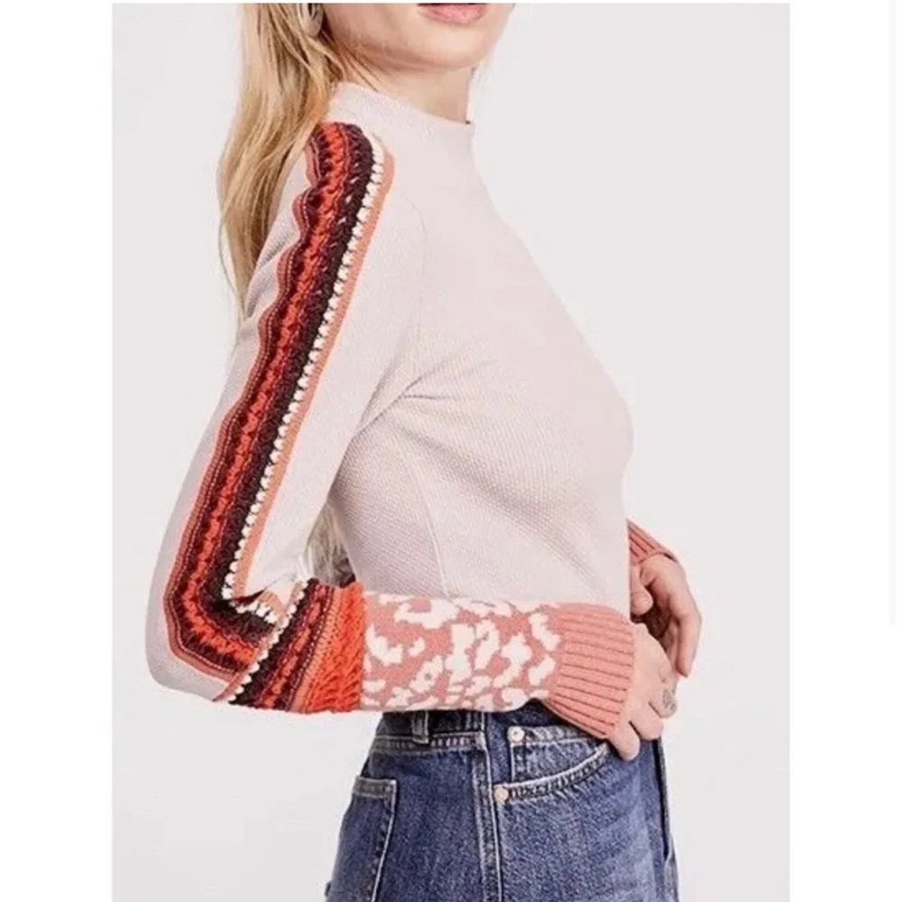 Free people pink top
